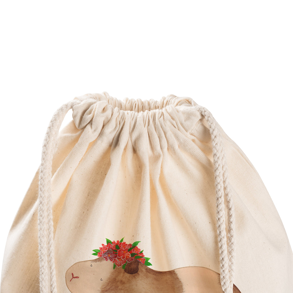 Sportbeutel Meerschweinchen weise Turnbeutel, Beutel, Sporttasche, Tasche, Stoffbeutel, Tiermotive, Gute Laune, lustige Sprüche, Tiere, Meerschweinchen, Meerie, Meeries, Wunder, Blumenkind, Realität, Spruch, Weisheit, Motivation, Wunderland
