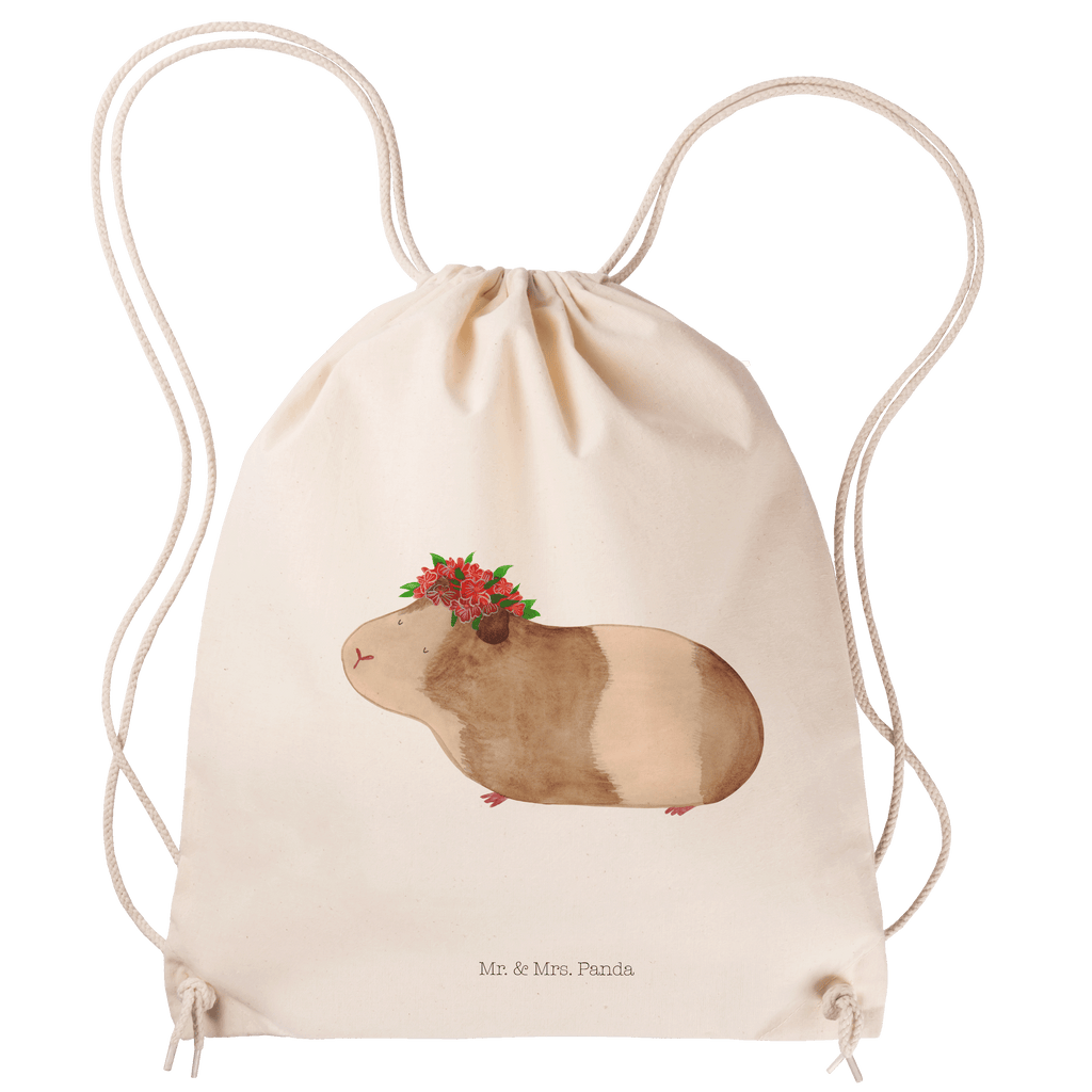 Sportbeutel Meerschweinchen weise Turnbeutel, Beutel, Sporttasche, Tasche, Stoffbeutel, Tiermotive, Gute Laune, lustige Sprüche, Tiere, Meerschweinchen, Meerie, Meeries, Wunder, Blumenkind, Realität, Spruch, Weisheit, Motivation, Wunderland