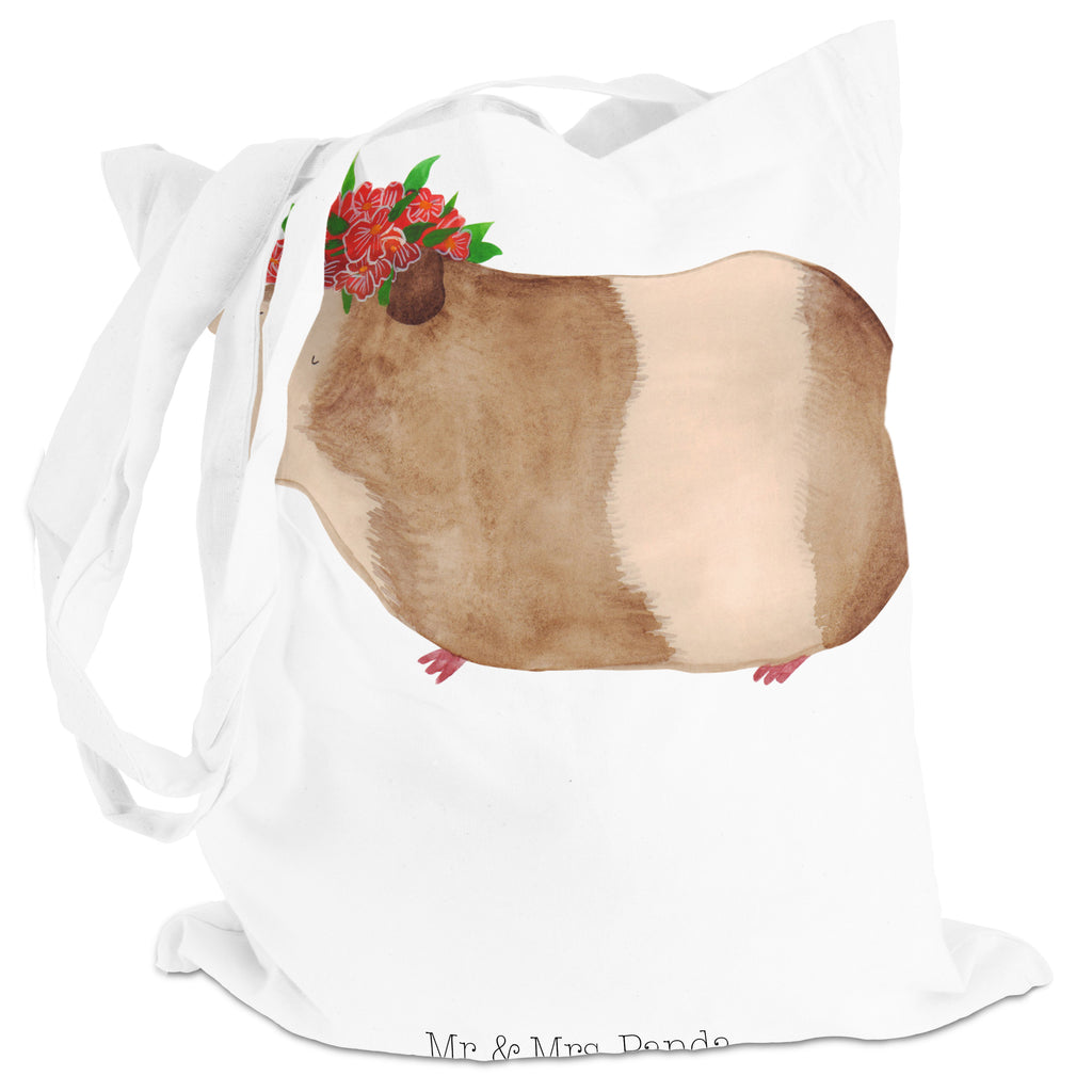 Tragetasche Meerschweinchen weise Beuteltasche, Beutel, Einkaufstasche, Jutebeutel, Stoffbeutel, Tiermotive, Gute Laune, lustige Sprüche, Tiere, Meerschweinchen, Meerie, Meeries, Wunder, Blumenkind, Realität, Spruch, Weisheit, Motivation, Wunderland
