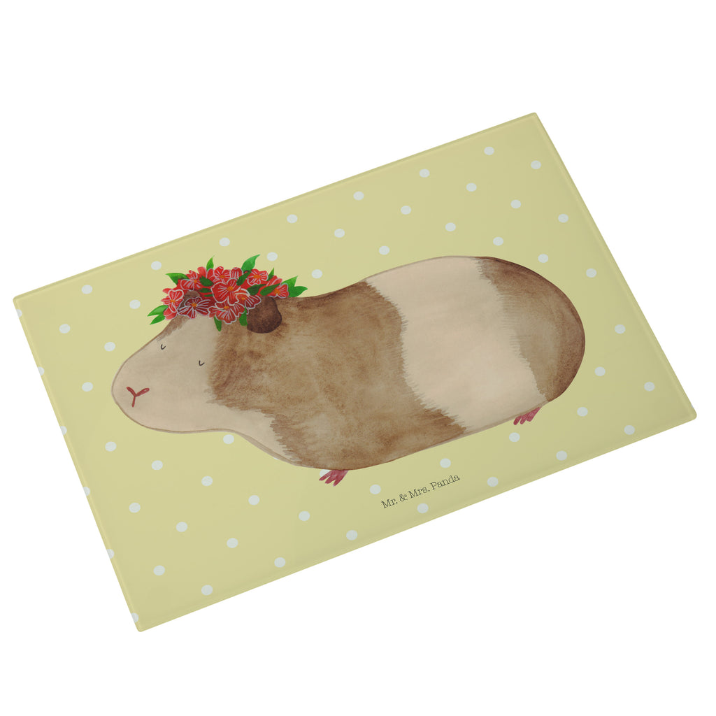 XL Glas Schneidbrett Meerschweinchen weise Glasschneidebrett, Schneidebrett, Frühstücksbrett, Küche, Tiermotive, Gute Laune, lustige Sprüche, Tiere, Meerschweinchen, Meerie, Meeries, Wunder, Blumenkind, Realität, Spruch, Weisheit, Motivation, Wunderland