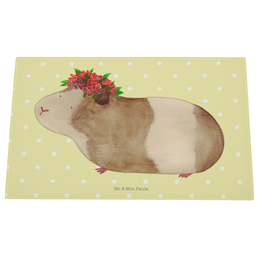 XL Glas Schneidbrett Meerschweinchen weise Glasschneidebrett, Schneidebrett, Frühstücksbrett, Küche, Tiermotive, Gute Laune, lustige Sprüche, Tiere, Meerschweinchen, Meerie, Meeries, Wunder, Blumenkind, Realität, Spruch, Weisheit, Motivation, Wunderland