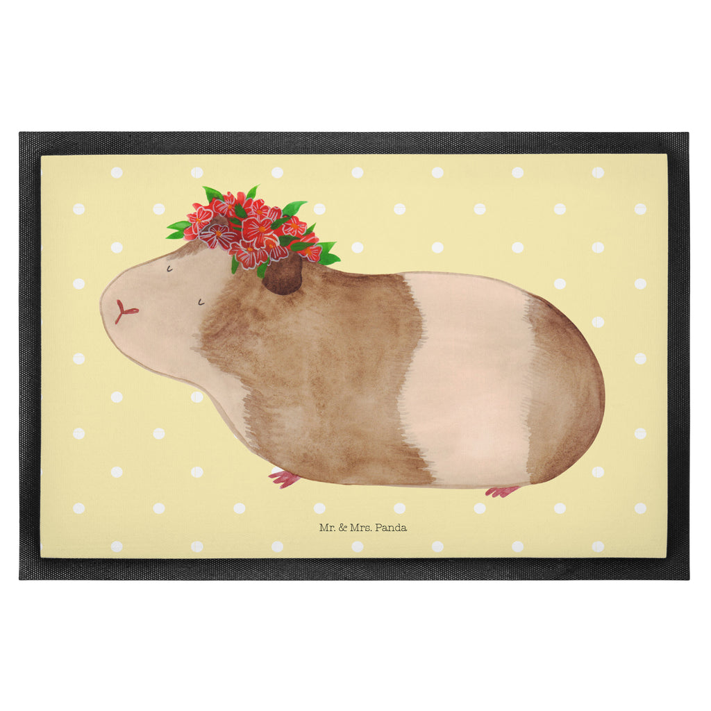 Fußmatte Meerschweinchen weise Meerschweinchen, Meerie, Meeries, Wunder, Blumenkind, Realität, Spruch, Weisheit, Motivation, Wunderland Türvorleger, Schmutzmatte, Fußabtreter, Matte, Schmutzfänger, Fußabstreifer, Schmutzfangmatte, Türmatte, Motivfußmatte,  Haustürmatte, Vorleger  süße Tiermotive, gute Laune, lustige Sprüche, Tiere
