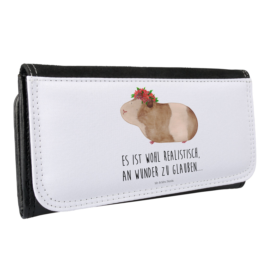 Damen Portemonnaie Meerschweinchen weise Portemonnaie, Portemonee, Geldbörse, Damen, Groß, XXL, Geldbeutel, Portemonnaies, Tiermotive, Gute Laune, lustige Sprüche, Tiere, Meerschweinchen, Meerie, Meeries, Wunder, Blumenkind, Realität, Spruch, Weisheit, Motivation, Wunderland
