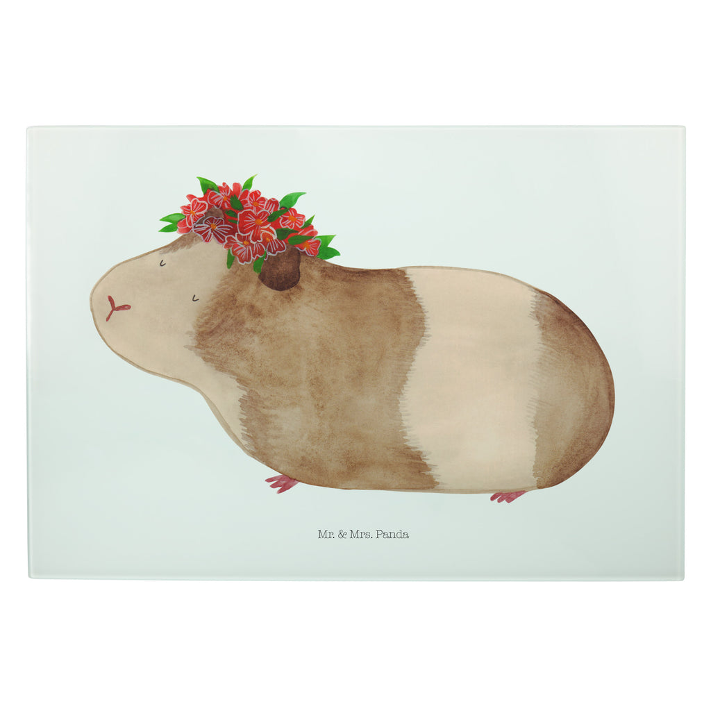 XL Glas Schneidbrett Meerschweinchen weise Glasschneidebrett, Schneidebrett, Frühstücksbrett, Küche, Tiermotive, Gute Laune, lustige Sprüche, Tiere, Meerschweinchen, Meerie, Meeries, Wunder, Blumenkind, Realität, Spruch, Weisheit, Motivation, Wunderland