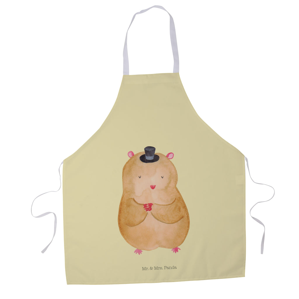 Kochschürze Hamster mit Hut Schürze, Backschürze, Küchenschürze, Grillschürze, Latzschürze, Tiermotive, Gute Laune, lustige Sprüche, Tiere, Hamster, Hut, Magier, Zylinder, Zwerghamster, Zauberer, Houdini