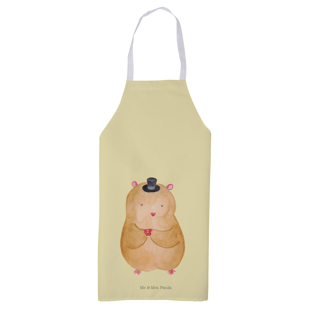 Kochschürze Hamster mit Hut Schürze, Backschürze, Küchenschürze, Grillschürze, Latzschürze, Tiermotive, Gute Laune, lustige Sprüche, Tiere, Hamster, Hut, Magier, Zylinder, Zwerghamster, Zauberer, Houdini