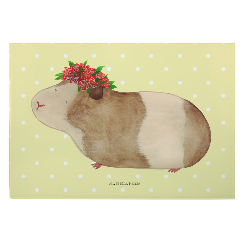 XL Glas Schneidbrett Meerschweinchen weise Glasschneidebrett, Schneidebrett, Frühstücksbrett, Küche, Tiermotive, Gute Laune, lustige Sprüche, Tiere, Meerschweinchen, Meerie, Meeries, Wunder, Blumenkind, Realität, Spruch, Weisheit, Motivation, Wunderland