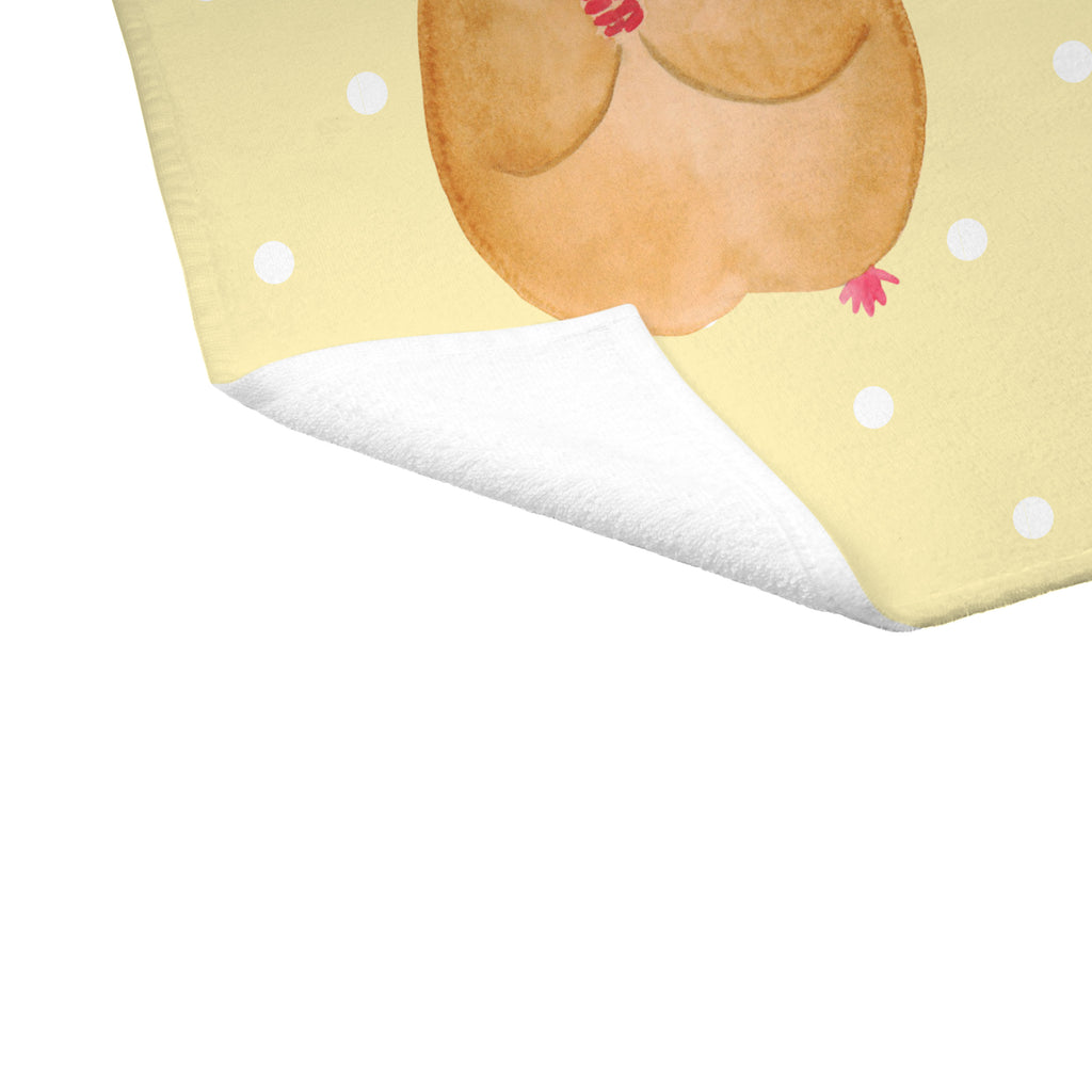 Gäste Handtuch Hamster mit Hut Gästetuch, Reisehandtuch, Sport Handtuch, Frottier, Kinder Handtuch, Tiermotive, Gute Laune, lustige Sprüche, Tiere, Hamster, Hut, Magier, Zylinder, Zwerghamster, Zauberer, Houdini