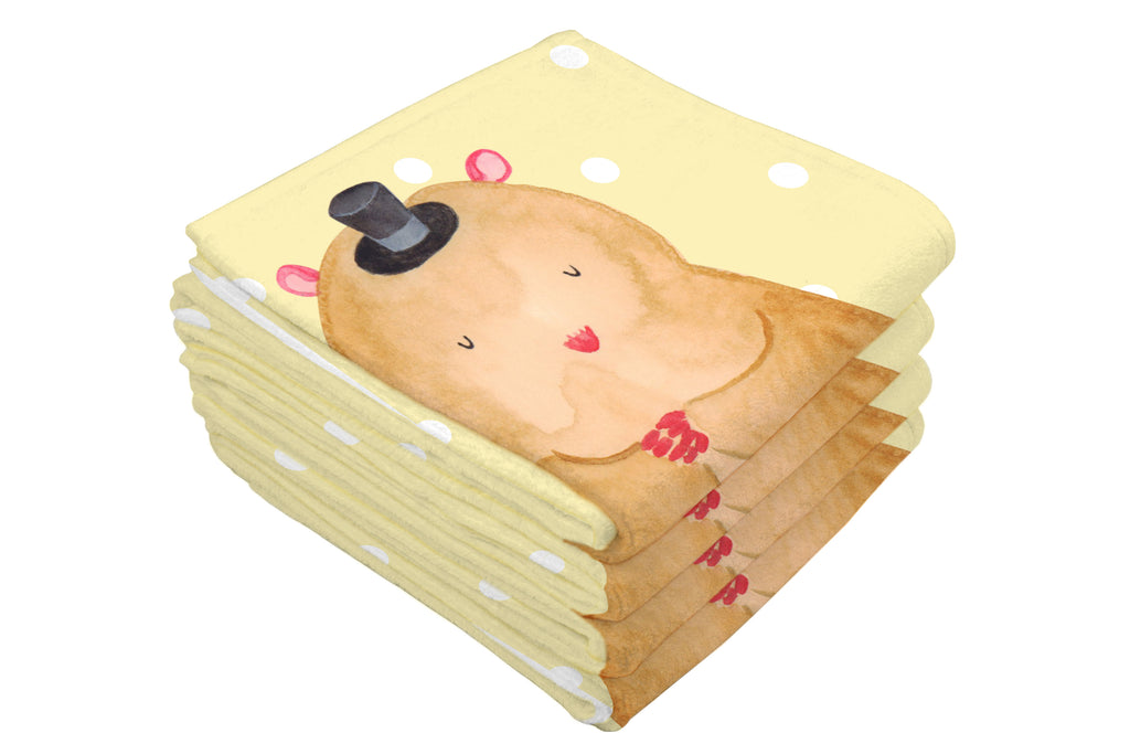 Gäste Handtuch Hamster mit Hut Gästetuch, Reisehandtuch, Sport Handtuch, Frottier, Kinder Handtuch, Tiermotive, Gute Laune, lustige Sprüche, Tiere, Hamster, Hut, Magier, Zylinder, Zwerghamster, Zauberer, Houdini