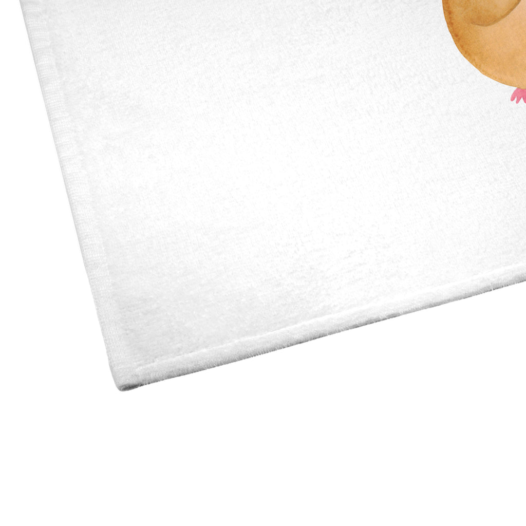 Gäste Handtuch Hamster mit Hut Gästetuch, Reisehandtuch, Sport Handtuch, Frottier, Kinder Handtuch, Tiermotive, Gute Laune, lustige Sprüche, Tiere, Hamster, Hut, Magier, Zylinder, Zwerghamster, Zauberer, Houdini