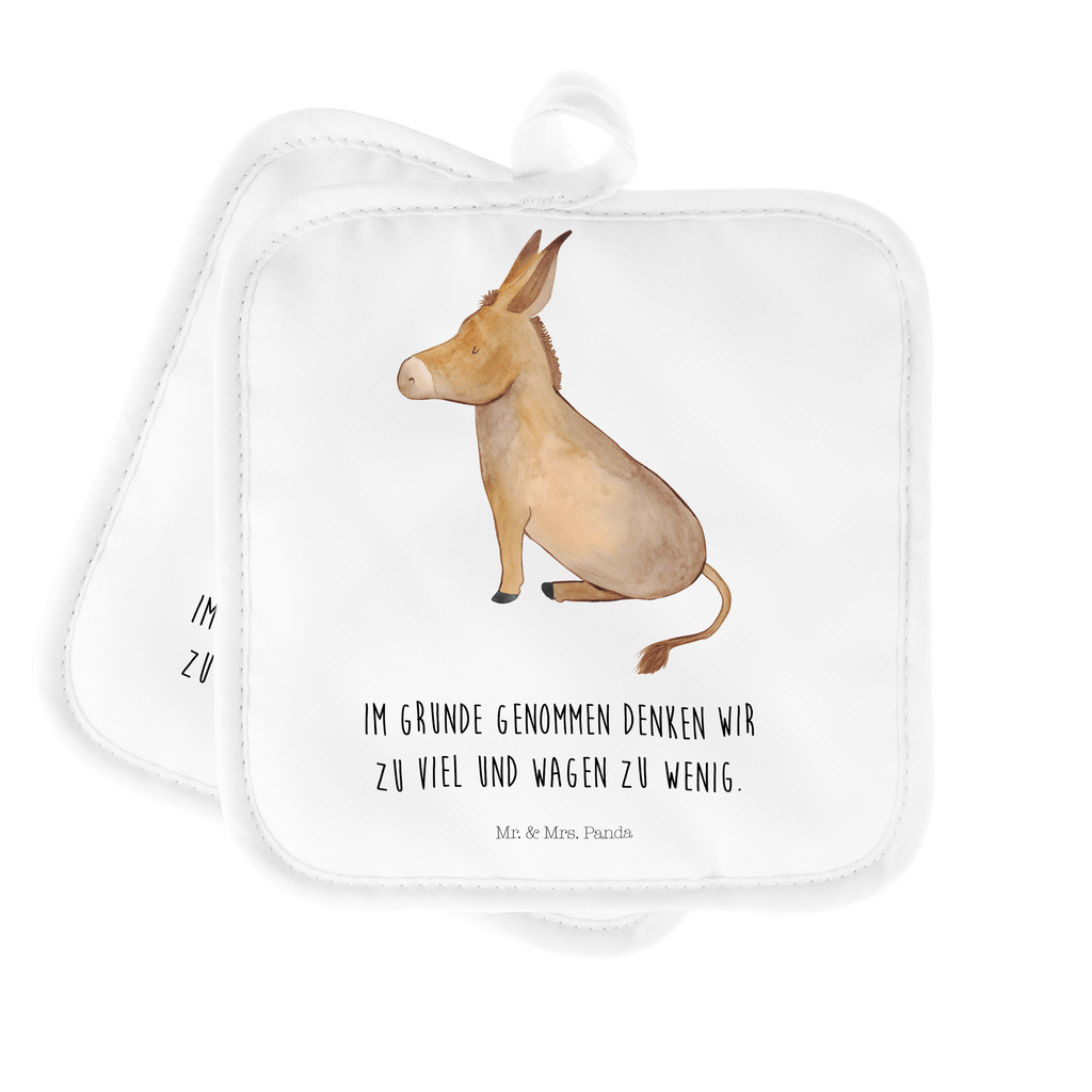 2er Set Topflappen  Esel Topflappen, Topfuntersetzer, Ofenhandschuh, Topflappen Set, Topflappen lustig, Topflappen mit Spruch, Tiermotive, Gute Laune, lustige Sprüche, Tiere, Esel, Weisheit, Lebensmut, Lebensglück, Ziel, Lebensziel, Mut, erfolg, tapferkeit, positive gedanken, zuversicht