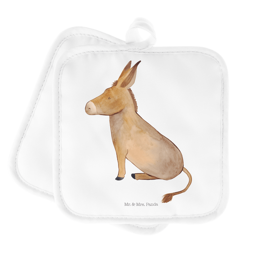 2er Set Topflappen  Esel Topflappen, Topfuntersetzer, Ofenhandschuh, Topflappen Set, Topflappen lustig, Topflappen mit Spruch, Tiermotive, Gute Laune, lustige Sprüche, Tiere, Esel, Weisheit, Lebensmut, Lebensglück, Ziel, Lebensziel, Mut, erfolg, tapferkeit, positive gedanken, zuversicht