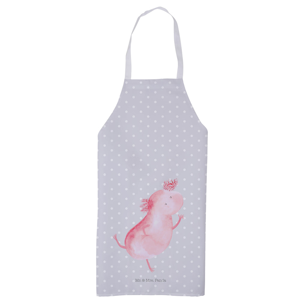 Kochschürze Axolotl tanzt Schürze, Backschürze, Küchenschürze, Grillschürze, Latzschürze, Axolotl, Molch, Axolot, Schwanzlurch, Lurch, Lurche, Dachschaden, Sterne, verrückt, Freundin, beste Freundin