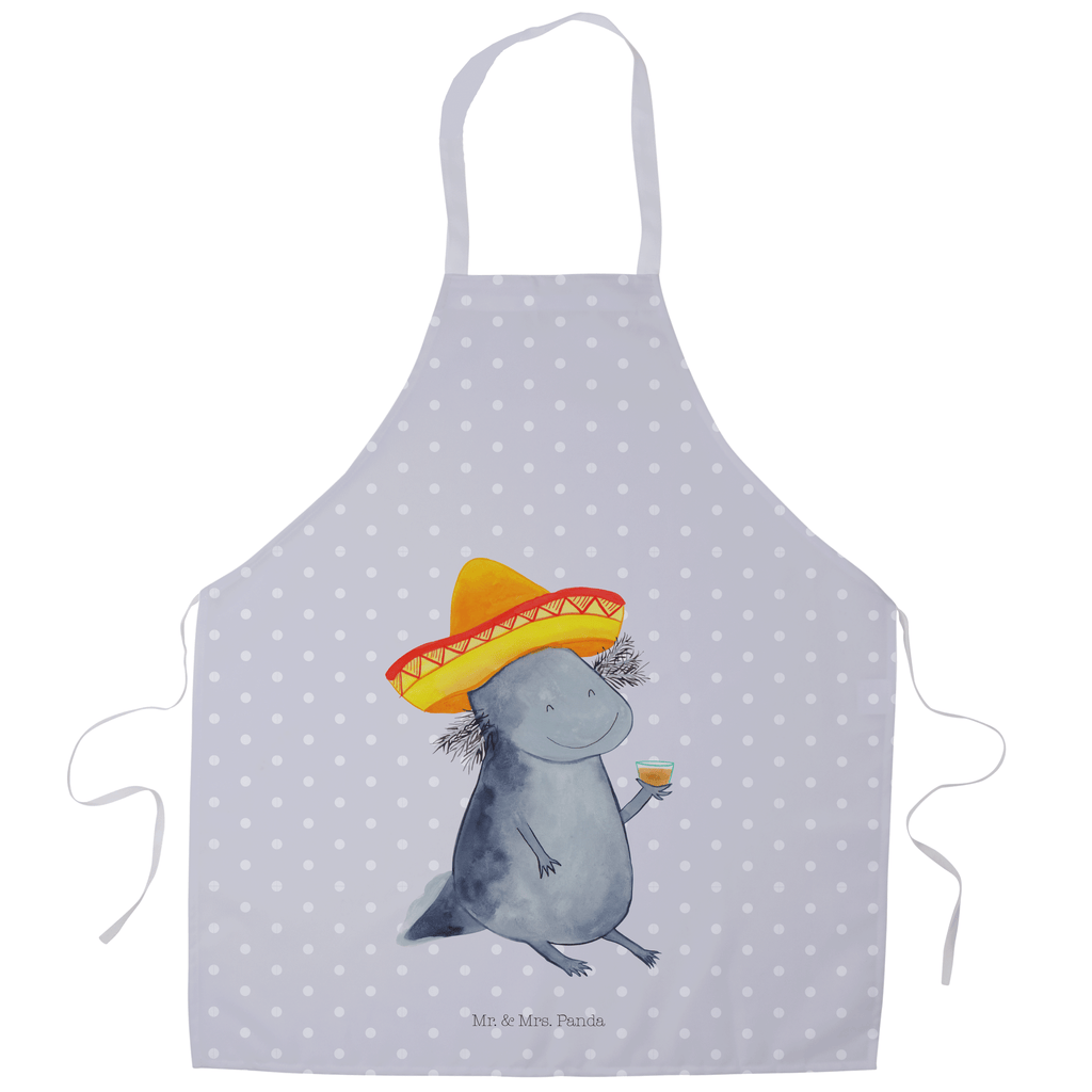 Kochschürze Axolotl Tequila Schürze, Backschürze, Küchenschürze, Grillschürze, Latzschürze, Axolotl, Molch, Mexico, Mexiko, Sombrero, Zitrone, Tequila, Motivation, Spruch, Schwanzlurch, Lurch, Lurche, Axolot, Feuerdrache, Feuersalamander