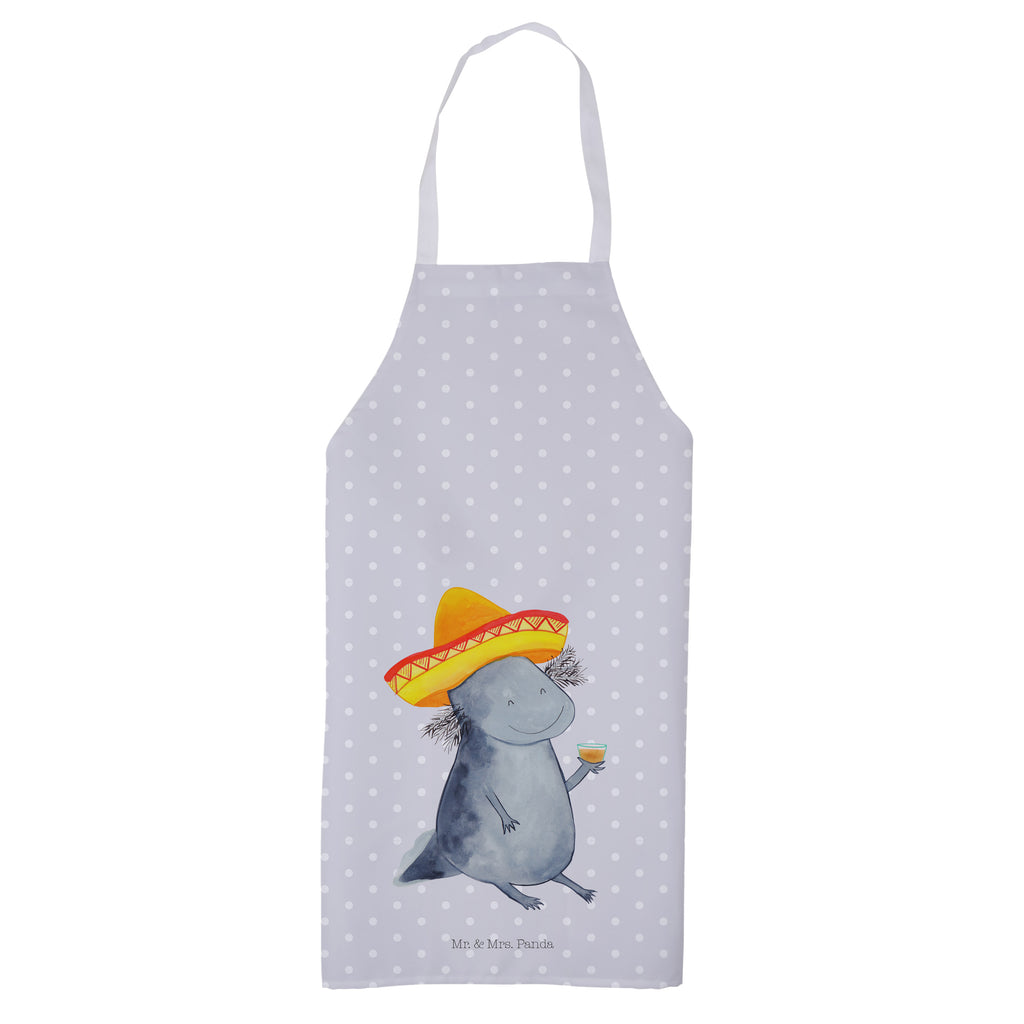 Kochschürze Axolotl Tequila Schürze, Backschürze, Küchenschürze, Grillschürze, Latzschürze, Axolotl, Molch, Mexico, Mexiko, Sombrero, Zitrone, Tequila, Motivation, Spruch, Schwanzlurch, Lurch, Lurche, Axolot, Feuerdrache, Feuersalamander