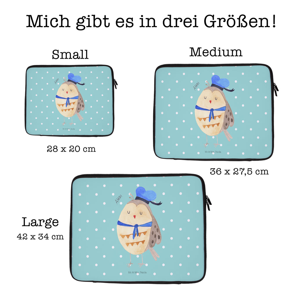 33 x 42 Notebook Tasche Eule Matrosen Notebook Tasche, Laptop, Computertasche, Tasche, Schutzhülle, Eule, Eule Spruch, Eule Deko, Owl, Wortspiel lustig, Matrose, Freundin, Ehe, Seefahrer, Heimathafen, Hochzeitstag Geschenk