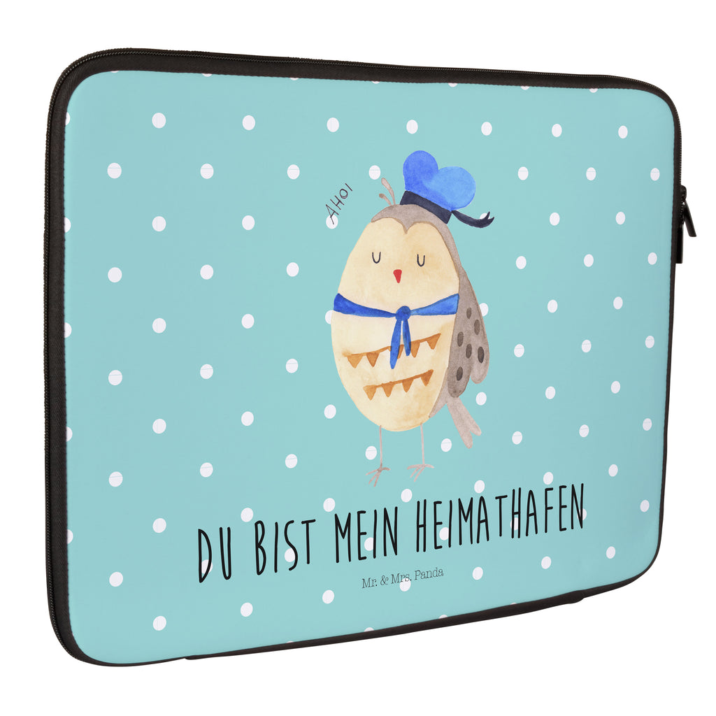 33 x 42 Notebook Tasche Eule Matrosen Notebook Tasche, Laptop, Computertasche, Tasche, Schutzhülle, Eule, Eule Spruch, Eule Deko, Owl, Wortspiel lustig, Matrose, Freundin, Ehe, Seefahrer, Heimathafen, Hochzeitstag Geschenk