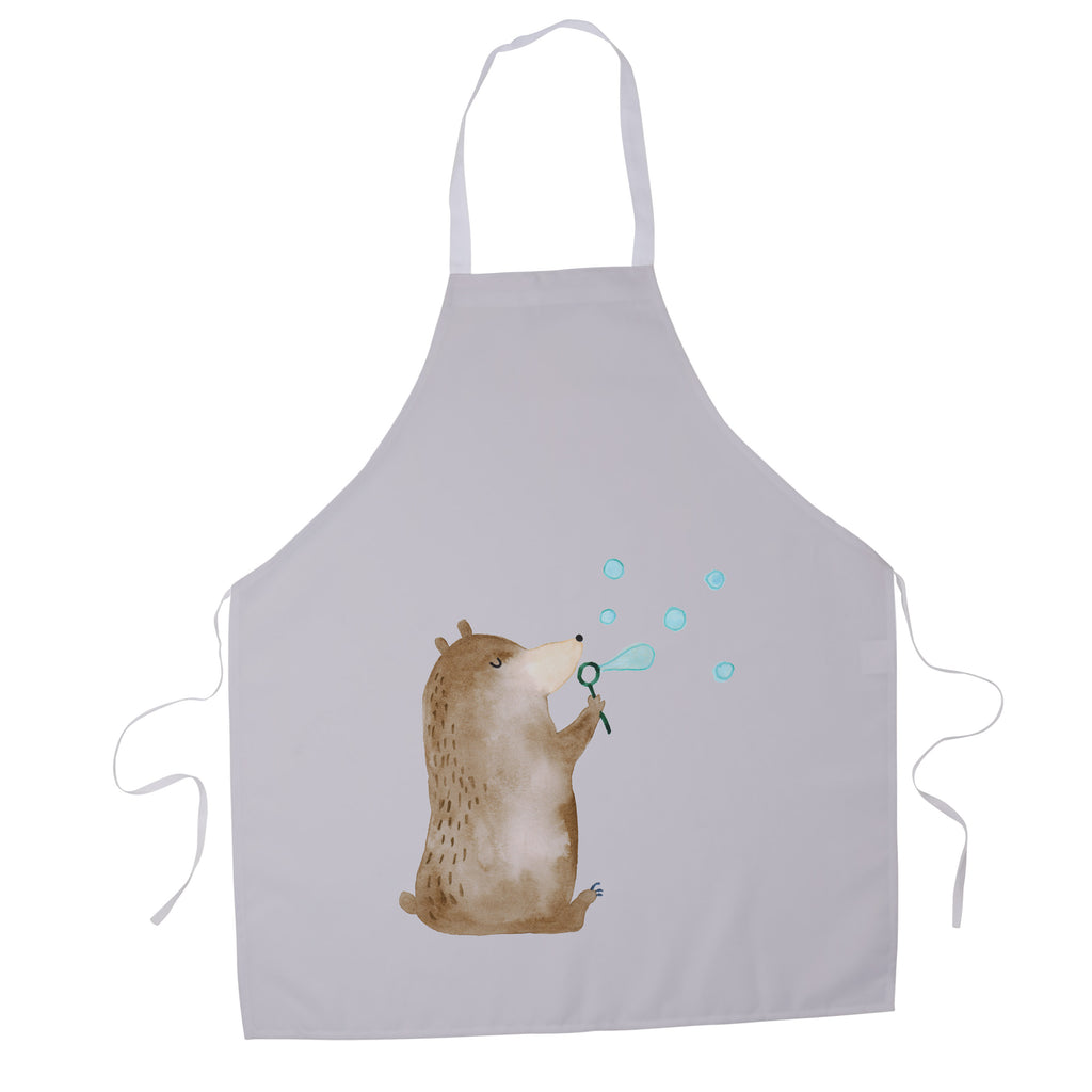 Kochschürze Bär Seifenblasen Schürze, Backschürze, Küchenschürze, Grillschürze, Latzschürze, Bär, Teddy, Teddybär, Seifenblasen Bär Lustig Sein Glücklich Traurig Happy