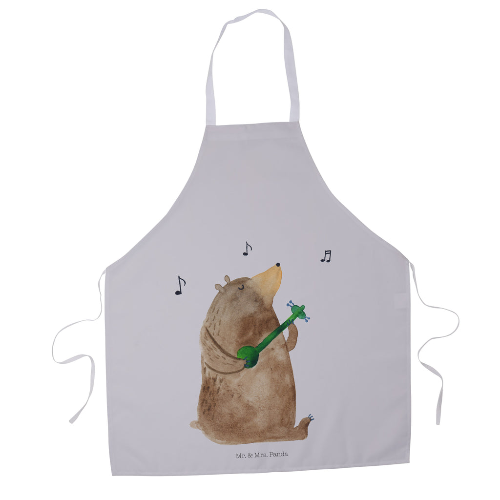 Kochschürze Bär Gitarre Schürze, Backschürze, Küchenschürze, Grillschürze, Latzschürze, Bär, Teddy, Teddybär