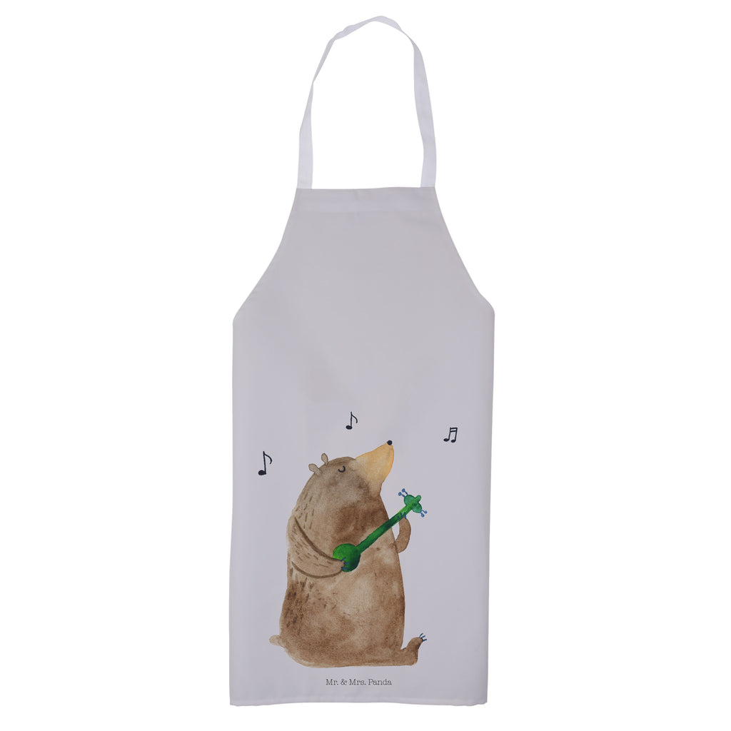 Kochschürze Bär Gitarre Schürze, Backschürze, Küchenschürze, Grillschürze, Latzschürze, Bär, Teddy, Teddybär