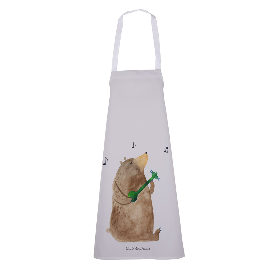 Kochschürze Bär Gitarre Schürze, Backschürze, Küchenschürze, Grillschürze, Latzschürze, Bär, Teddy, Teddybär