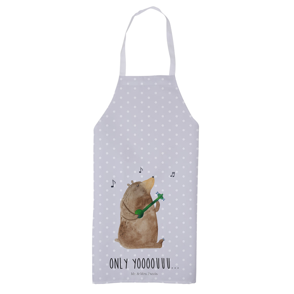 Kochschürze Bär Gitarre Schürze, Backschürze, Küchenschürze, Grillschürze, Latzschürze, Bär, Teddy, Teddybär