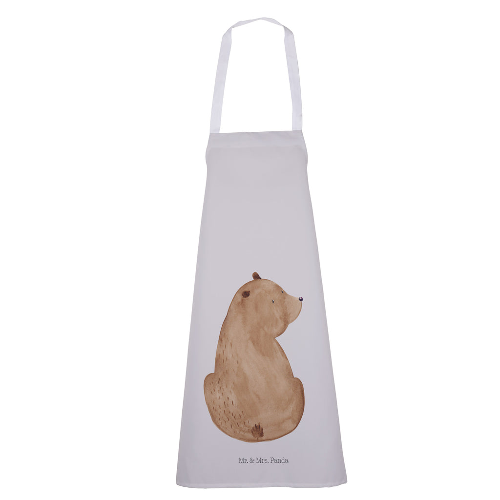 Kochschürze Bär Schulterblick Schürze, Backschürze, Küchenschürze, Grillschürze, Latzschürze, Bär, Teddy, Teddybär, Selbstachtung, Weltansicht, Motivation, Bären, Bärenliebe, Weisheit