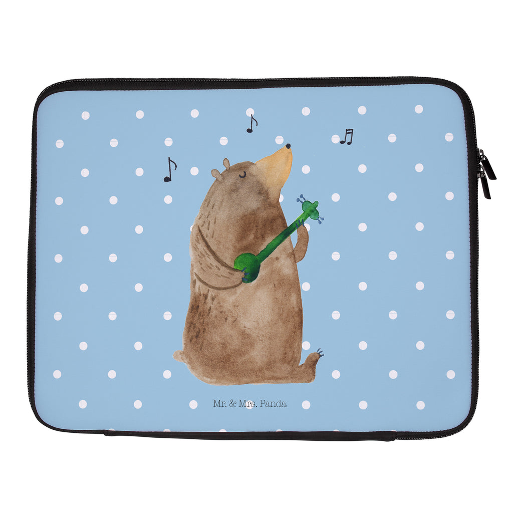 20 x 28 Notebook Tasche  Bär Lied Notebook Tasche, Laptop, Computertasche, Tasche, Bär, Teddy, Teddybär, Bärchen, Bear, Liebeslied, Lied, Song, Valentinstag, Valentine, Geschenk, Partner, Liebe, Freundin, Frau, Herz, Spruch