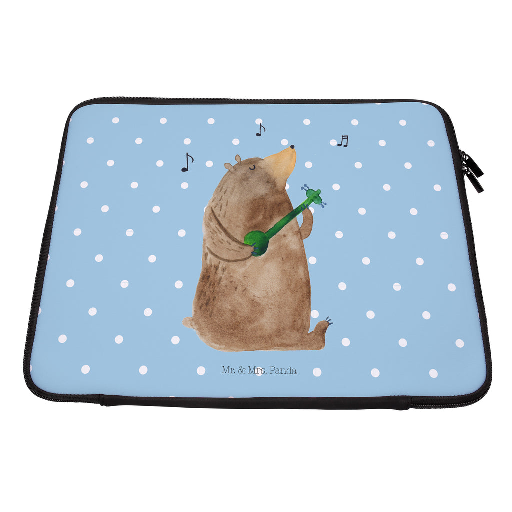20 x 28 Notebook Tasche  Bär Lied Notebook Tasche, Laptop, Computertasche, Tasche, Bär, Teddy, Teddybär, Bärchen, Bear, Liebeslied, Lied, Song, Valentinstag, Valentine, Geschenk, Partner, Liebe, Freundin, Frau, Herz, Spruch