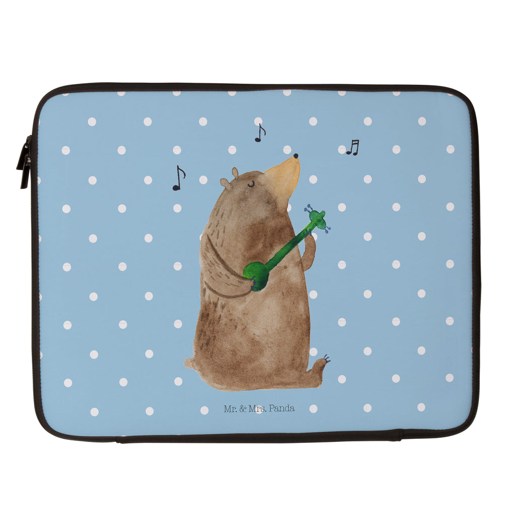 20 x 28 Notebook Tasche  Bär Lied Notebook Tasche, Laptop, Computertasche, Tasche, Bär, Teddy, Teddybär, Bärchen, Bear, Liebeslied, Lied, Song, Valentinstag, Valentine, Geschenk, Partner, Liebe, Freundin, Frau, Herz, Spruch