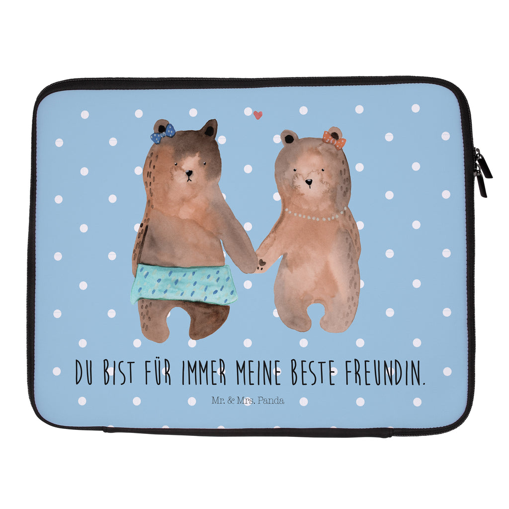 20 x 28 Notebook Tasche  Bär Freundin Notebook Tasche, Laptop, Computertasche, Tasche, Bär, Teddy, Teddybär, Bär Freundin Beste Freund Liebe Liebesbeweis Verliebt Kumpel Kumpeliene