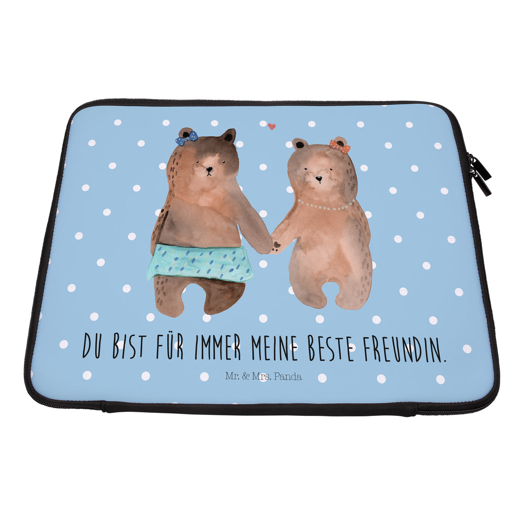20 x 28 Notebook Tasche  Bär Freundin Notebook Tasche, Laptop, Computertasche, Tasche, Bär, Teddy, Teddybär, Bär Freundin Beste Freund Liebe Liebesbeweis Verliebt Kumpel Kumpeliene