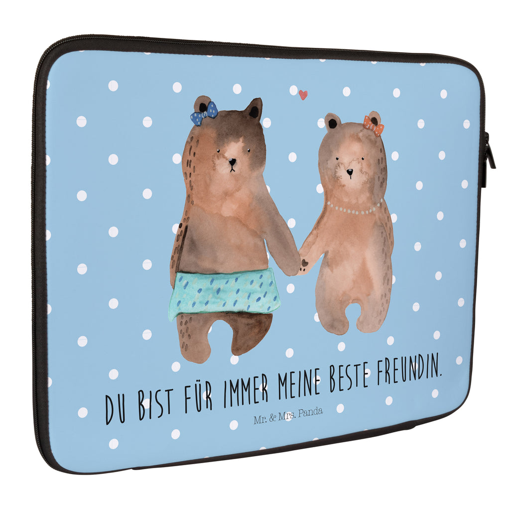 20 x 28 Notebook Tasche  Bär Freundin Notebook Tasche, Laptop, Computertasche, Tasche, Bär, Teddy, Teddybär, Bär Freundin Beste Freund Liebe Liebesbeweis Verliebt Kumpel Kumpeliene