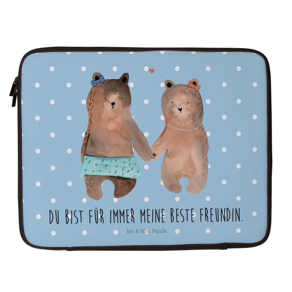 20 x 28 Notebook Tasche  Bär Freundin Notebook Tasche, Laptop, Computertasche, Tasche, Bär, Teddy, Teddybär, Bär Freundin Beste Freund Liebe Liebesbeweis Verliebt Kumpel Kumpeliene