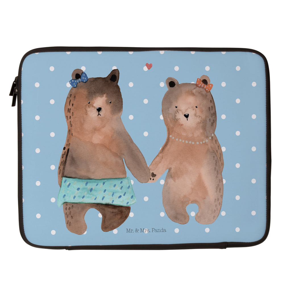 20 x 28 Notebook Tasche  Bär Freundin Notebook Tasche, Laptop, Computertasche, Tasche, Bär, Teddy, Teddybär, Bär Freundin Beste Freund Liebe Liebesbeweis Verliebt Kumpel Kumpeliene
