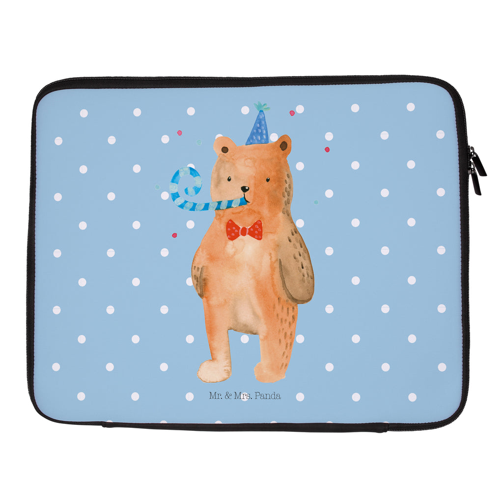 20 x 28 Notebook Tasche  Birthday Bär Notebook Tasche, Laptop, Computertasche, Tasche, Bär, Teddy, Teddybär, Happy Birthday, Alles Gute, Glückwunsch, Geburtstag