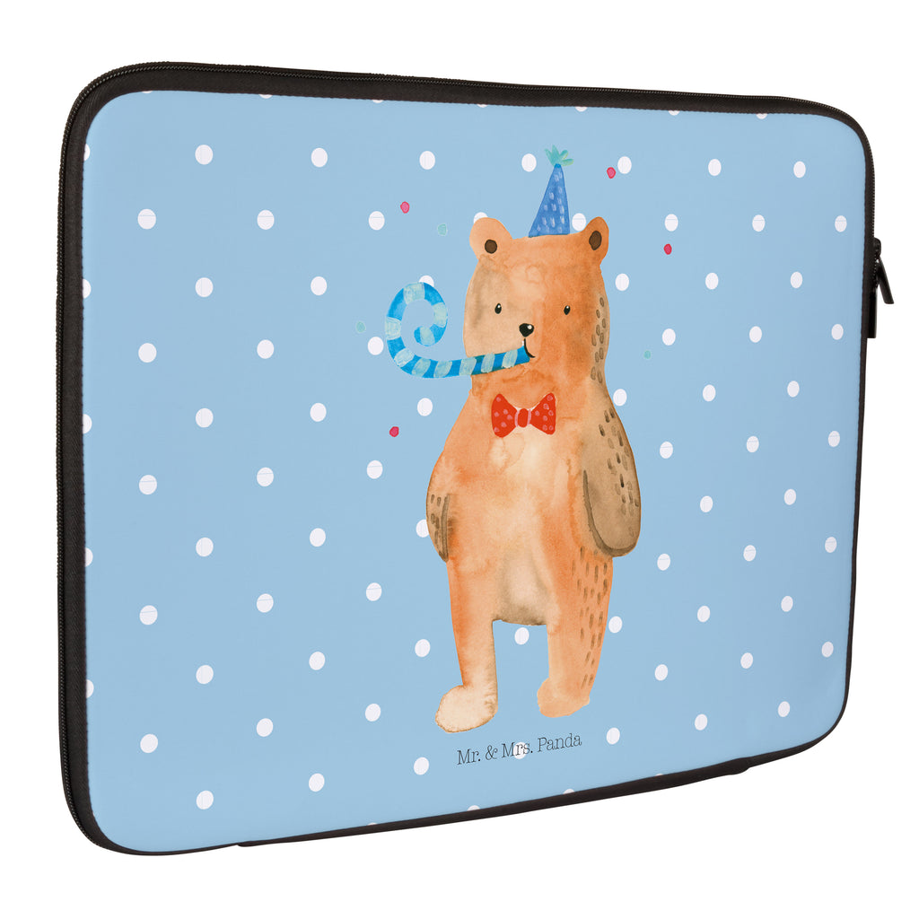 20 x 28 Notebook Tasche  Birthday Bär Notebook Tasche, Laptop, Computertasche, Tasche, Bär, Teddy, Teddybär, Happy Birthday, Alles Gute, Glückwunsch, Geburtstag
