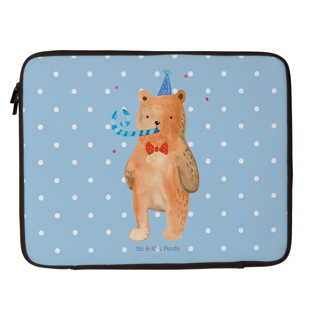 20 x 28 Notebook Tasche  Birthday Bär Notebook Tasche, Laptop, Computertasche, Tasche, Bär, Teddy, Teddybär, Happy Birthday, Alles Gute, Glückwunsch, Geburtstag
