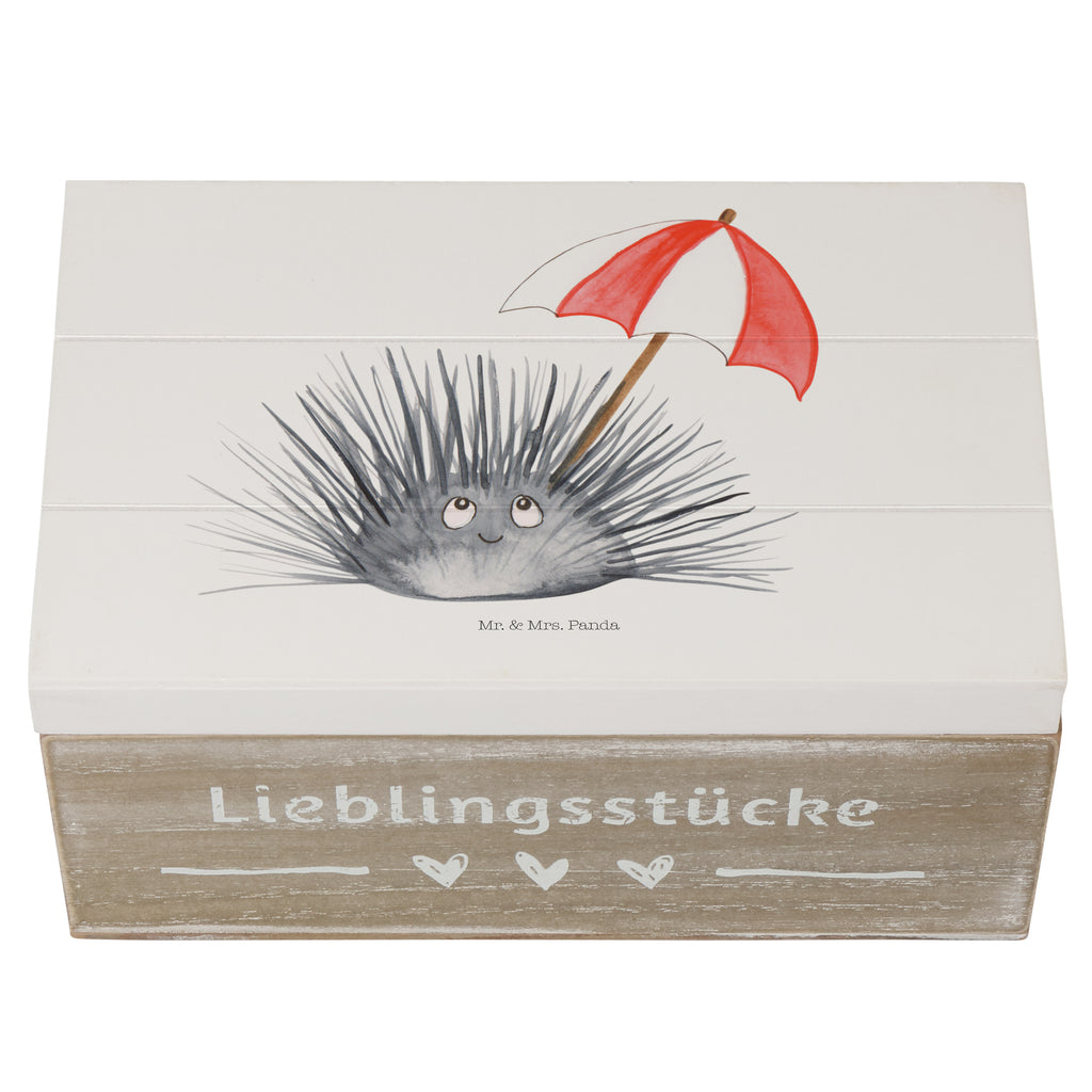 Holzkiste Seeigel Holzkiste, Kiste, Schatzkiste, Truhe, Schatulle, XXL, Erinnerungsbox, Erinnerungskiste, Dekokiste, Aufbewahrungsbox, Meerestiere, Meer, Urlaub, Seeigel, Achtsamkeit, Selbstakzeptanz, Selbstliebe, Hier und Jetzt, Leben, Lebe