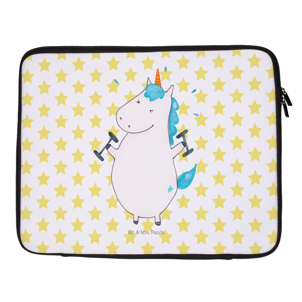 33 x 42 Notebook Tasche Einhorn Fitness Notebook Tasche, Laptop, Computertasche, Tasche, Schutzhülle, Einhorn, Einhörner, Einhorn Deko, Pegasus, Unicorn, Gym, Fitness, Fitnessstudio, Diät, Abnehmen, Sport, Pumpen, Geräte, Sixpack