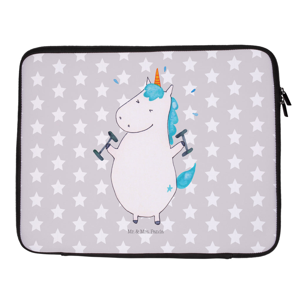 33 x 42 Notebook Tasche Einhorn Fitness Notebook Tasche, Laptop, Computertasche, Tasche, Schutzhülle, Einhorn, Einhörner, Einhorn Deko, Pegasus, Unicorn, Gym, Fitness, Fitnessstudio, Diät, Abnehmen, Sport, Pumpen, Geräte, Sixpack