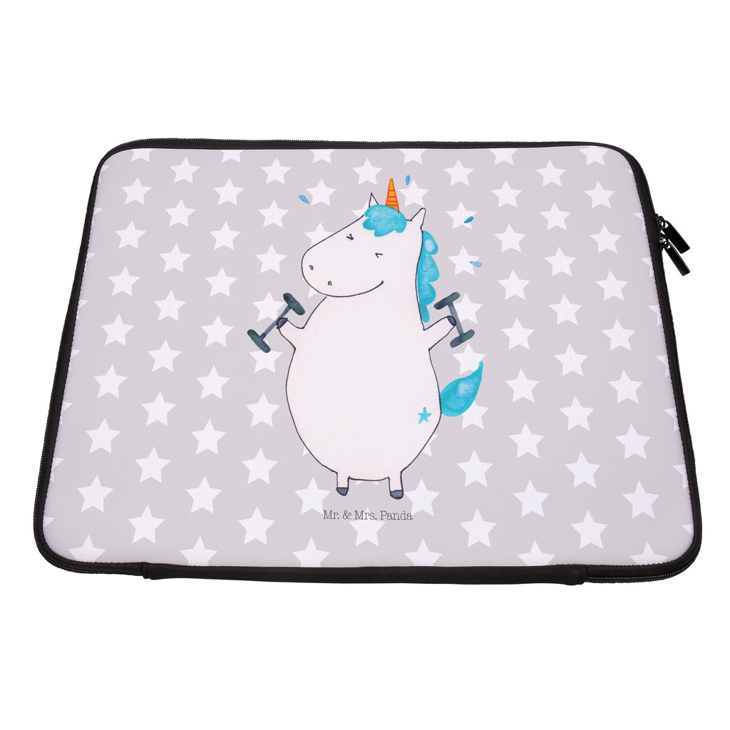 33 x 42 Notebook Tasche Einhorn Fitness Notebook Tasche, Laptop, Computertasche, Tasche, Schutzhülle, Einhorn, Einhörner, Einhorn Deko, Pegasus, Unicorn, Gym, Fitness, Fitnessstudio, Diät, Abnehmen, Sport, Pumpen, Geräte, Sixpack