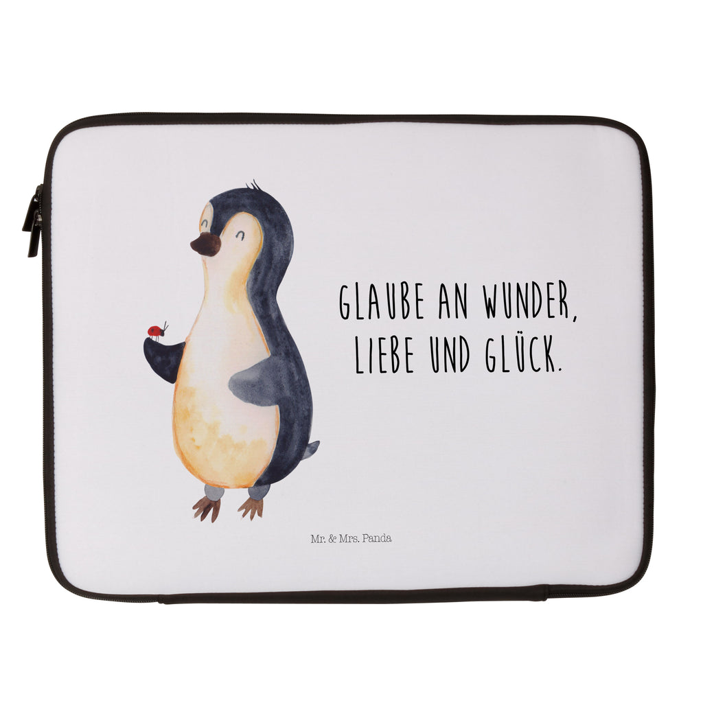 20 x 28 Notebook Tasche  Pinguin Marienkäfer Notebook Tasche, Laptop, Computertasche, Tasche, Pinguin, Pinguine, Marienkäfer, Liebe, Wunder, Glück, Freude, Lebensfreude