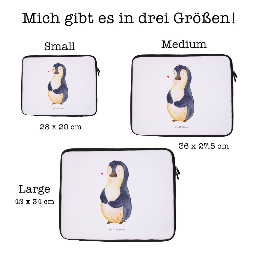 20 x 28 Notebook Tasche  Pinguin Diät Notebook Tasche, Laptop, Computertasche, Tasche, Pinguin, Pinguine, Diät, Abnehmen, Abspecken, Gewicht, Motivation, Selbstliebe, Körperliebe, Selbstrespekt