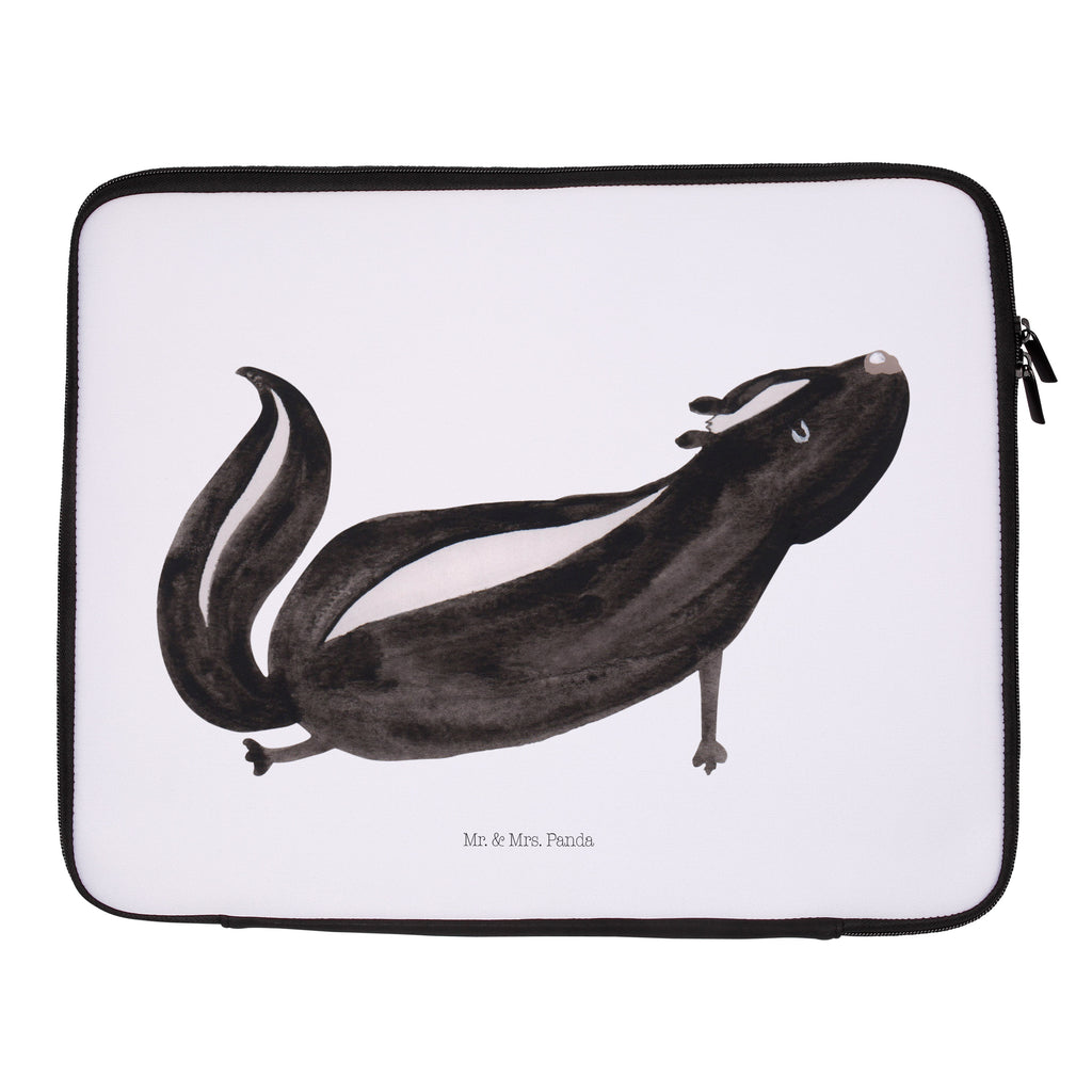 20 x 28 Notebook Tasche  Stinktier Yoga Notebook Tasche, Laptop, Computertasche, Tasche, Stinktier, Skunk, Wildtier, Raubtier, Stinker, Stinki, Yoga, Namaste, Lebe, Liebe, Lache