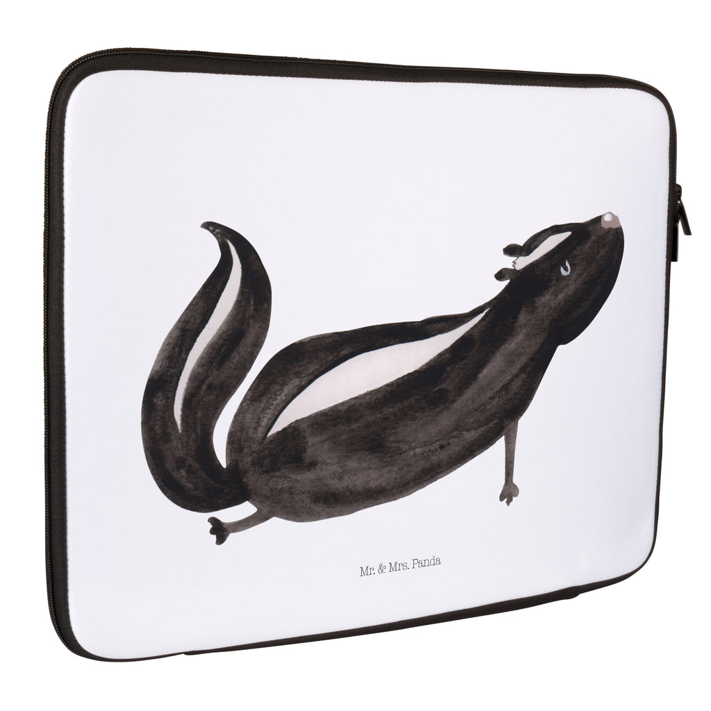 20 x 28 Notebook Tasche  Stinktier Yoga Notebook Tasche, Laptop, Computertasche, Tasche, Stinktier, Skunk, Wildtier, Raubtier, Stinker, Stinki, Yoga, Namaste, Lebe, Liebe, Lache