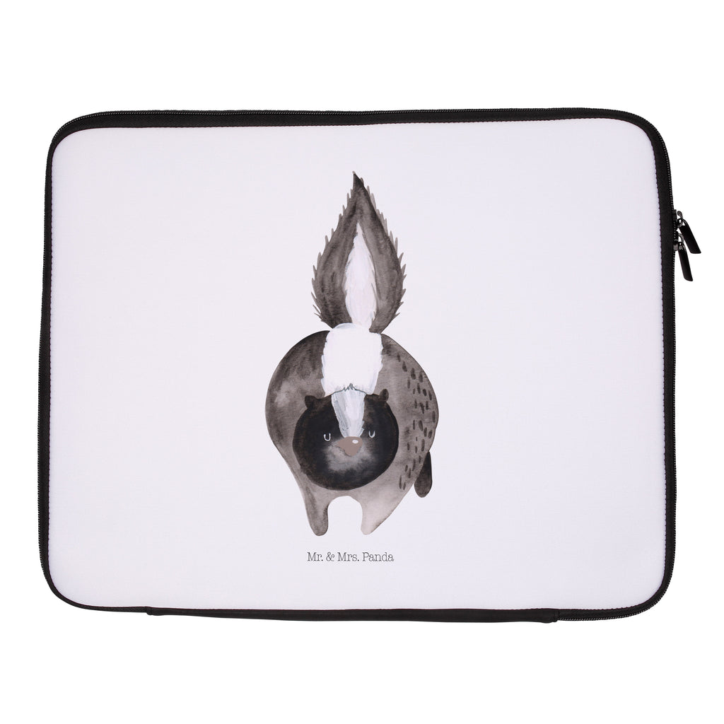 20 x 28 Notebook Tasche  Stinktier Angriff Notebook Tasche, Laptop, Computertasche, Tasche, Stinktier, Skunk, Wildtier, Raubtier, Stinker, Stinki, wütend, Drohung