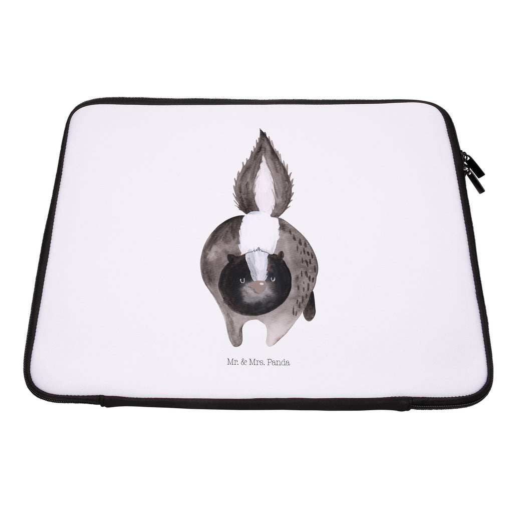 20 x 28 Notebook Tasche  Stinktier Angriff Notebook Tasche, Laptop, Computertasche, Tasche, Stinktier, Skunk, Wildtier, Raubtier, Stinker, Stinki, wütend, Drohung