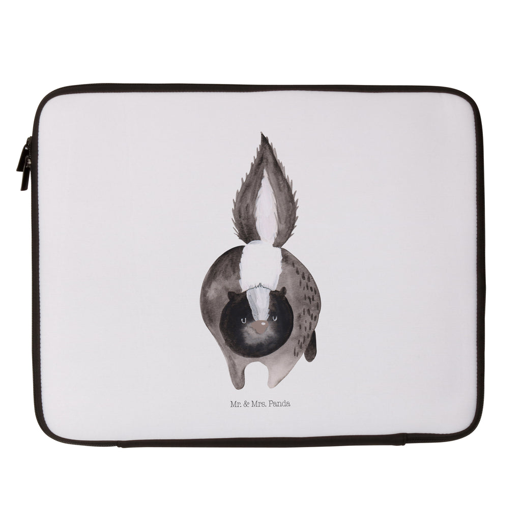 20 x 28 Notebook Tasche  Stinktier Angriff Notebook Tasche, Laptop, Computertasche, Tasche, Stinktier, Skunk, Wildtier, Raubtier, Stinker, Stinki, wütend, Drohung
