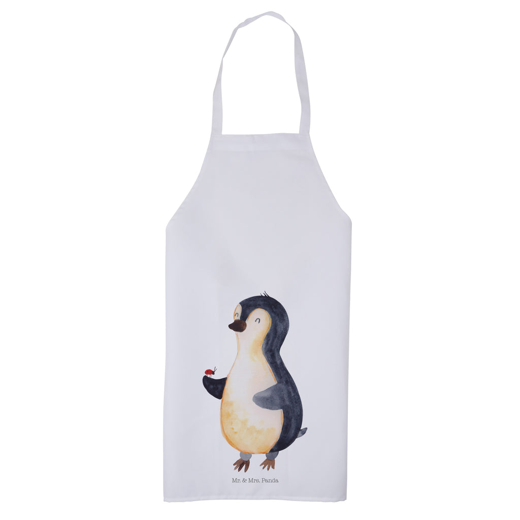 Kochschürze Pinguin Marienkäfer Schürze, Backschürze, Küchenschürze, Grillschürze, Latzschürze, Pinguin, Pinguine, Marienkäfer, Liebe, Wunder, Glück, Freude, Lebensfreude